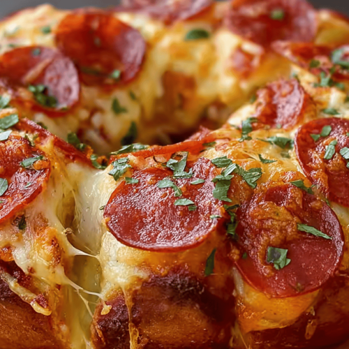 Monkey Bread Pizza With Canned Biscuits