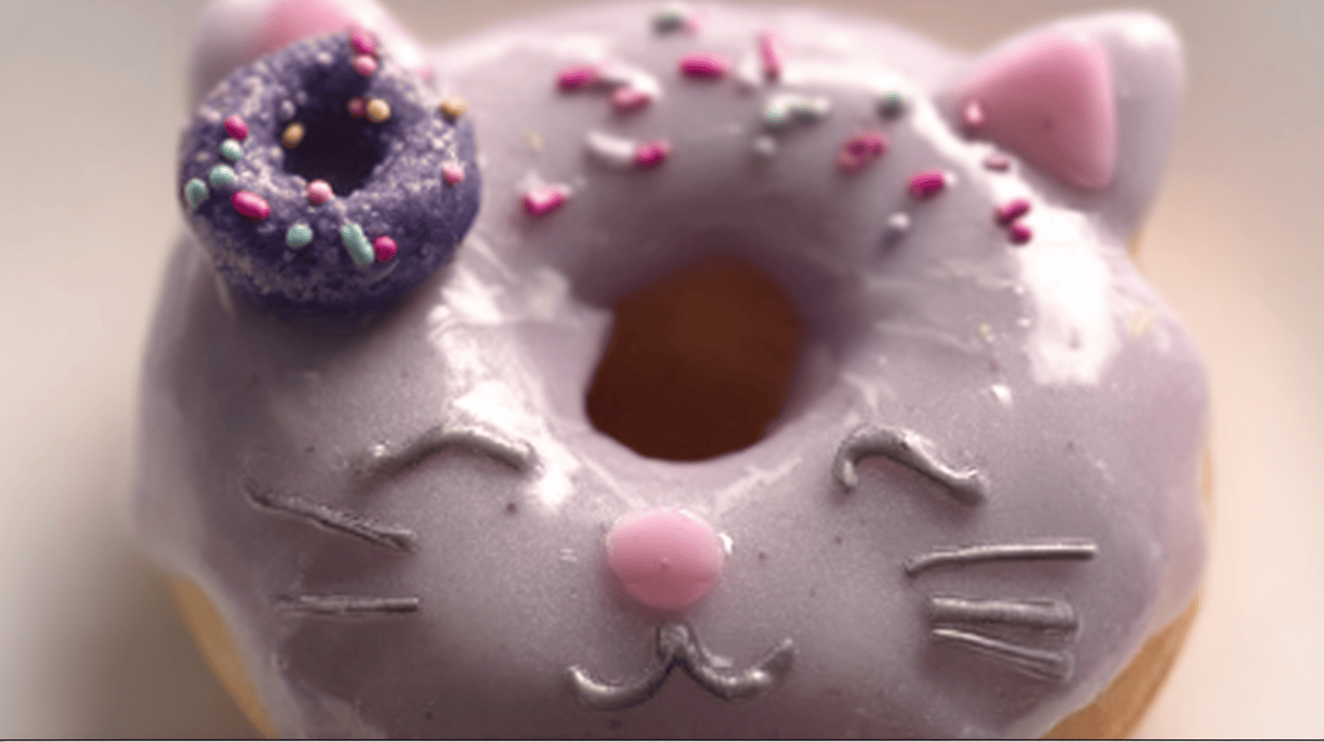 Pusheen Cat Doughnuts Recipe