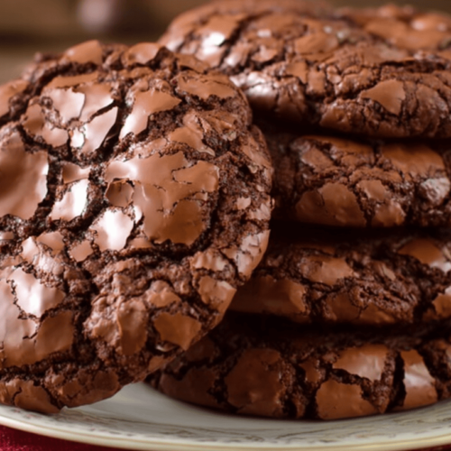 Rich Dark Chocolate Cookies