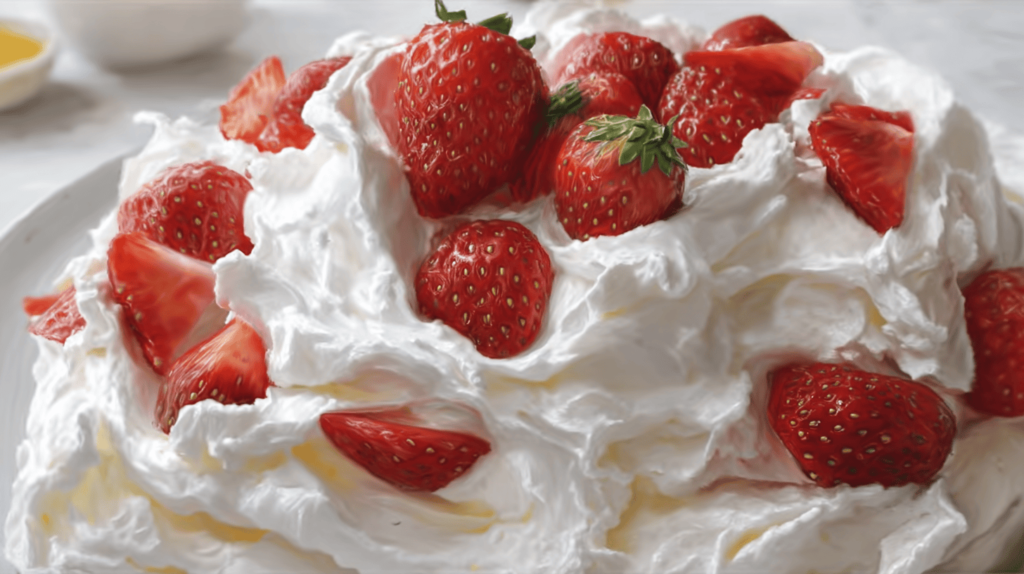 Strawberry Whipped Cream