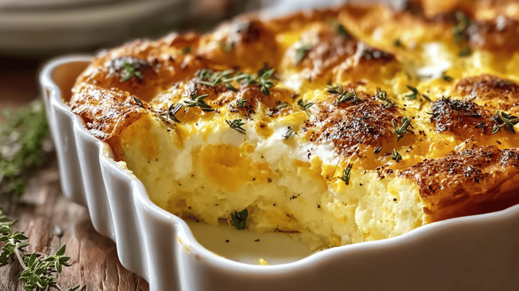 Super Easy Cottage Cheese Egg Bake Recipe