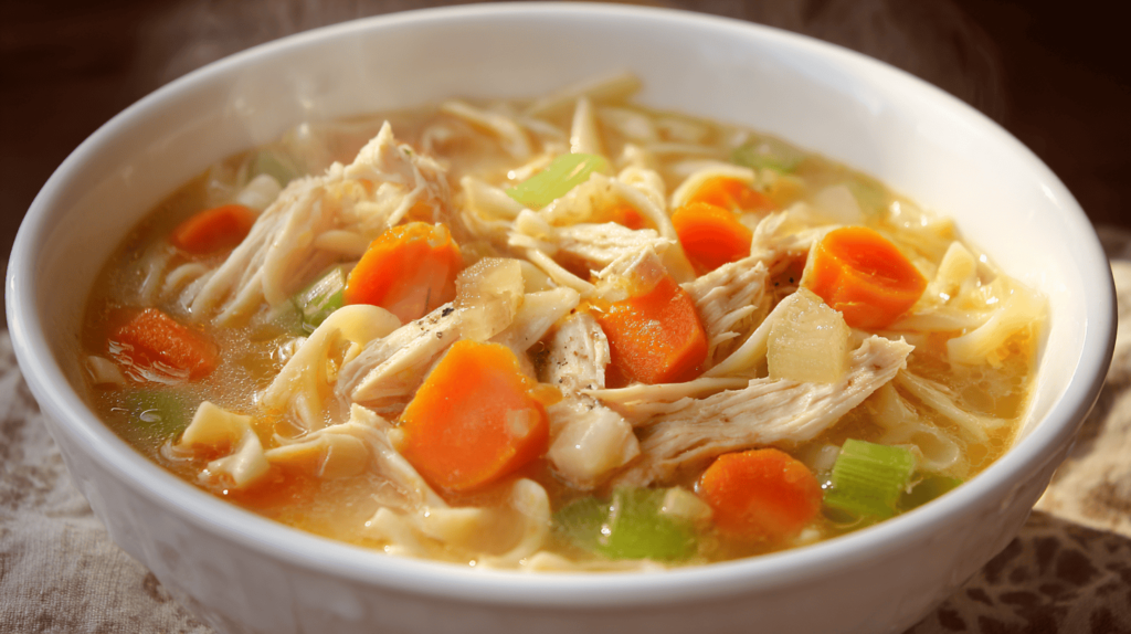 Vegan Chicken Noodle Soup