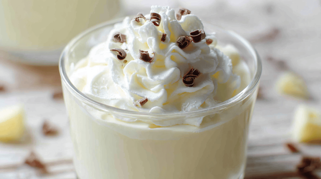 White Chocolate Mousse Recipe