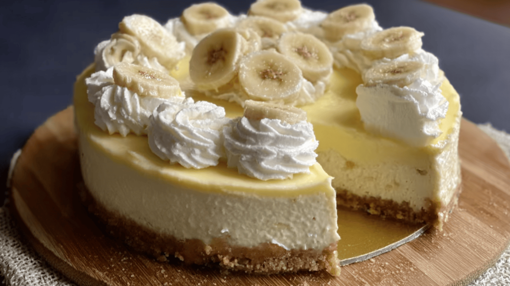 Banana Cheesecake Recipe Easy