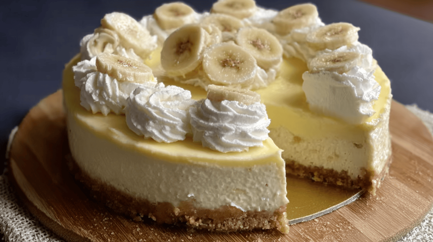Banana Cheesecake Recipe Easy