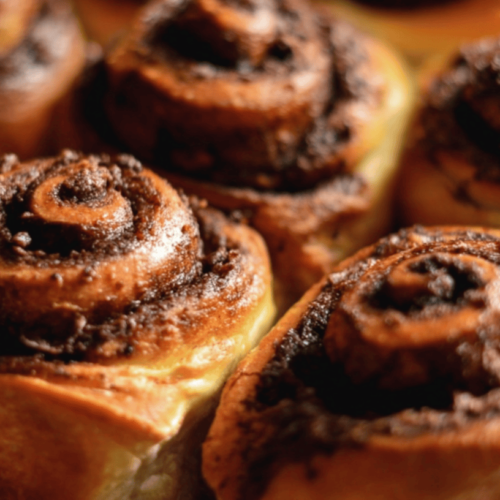 Chocolate Cinnamon Rolls 