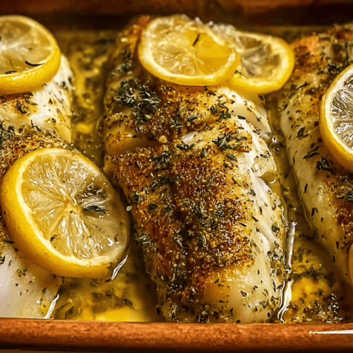 Cod In Butter Sauce