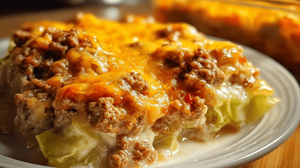 Cooked Cabbage Casserole