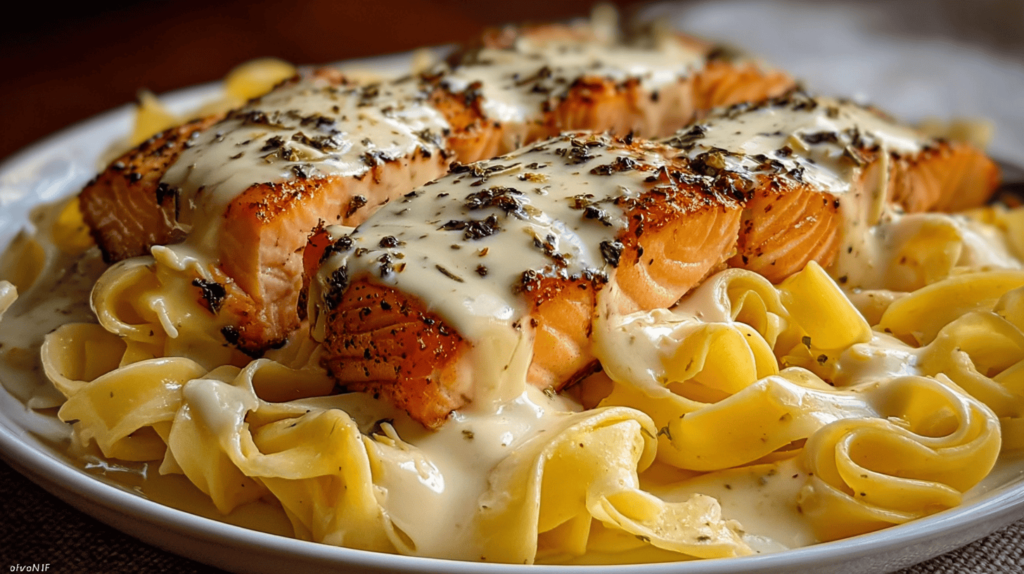 Creamy Salmon Pasta