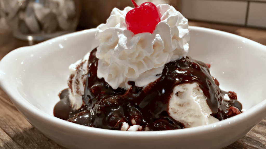 Old Fashioned Hot Fudge Cake