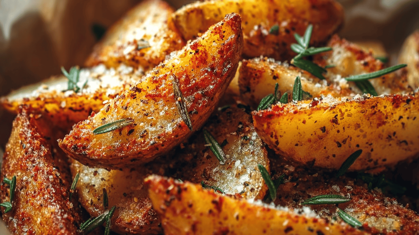 Parmesan Potato Wedges Recipe