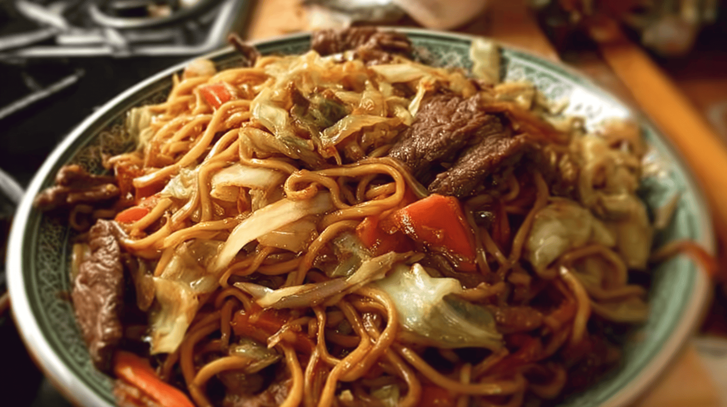 Plain Chow Mein (chinese Noodles)