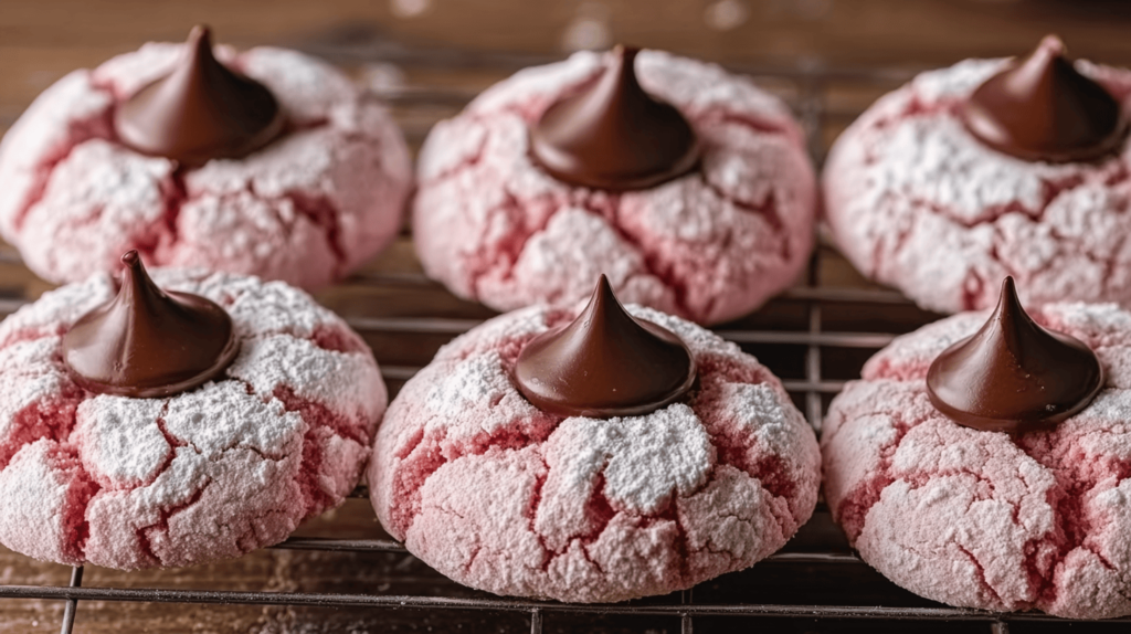 Strawberry Kiss Cookies Kiss Cookie Recipe