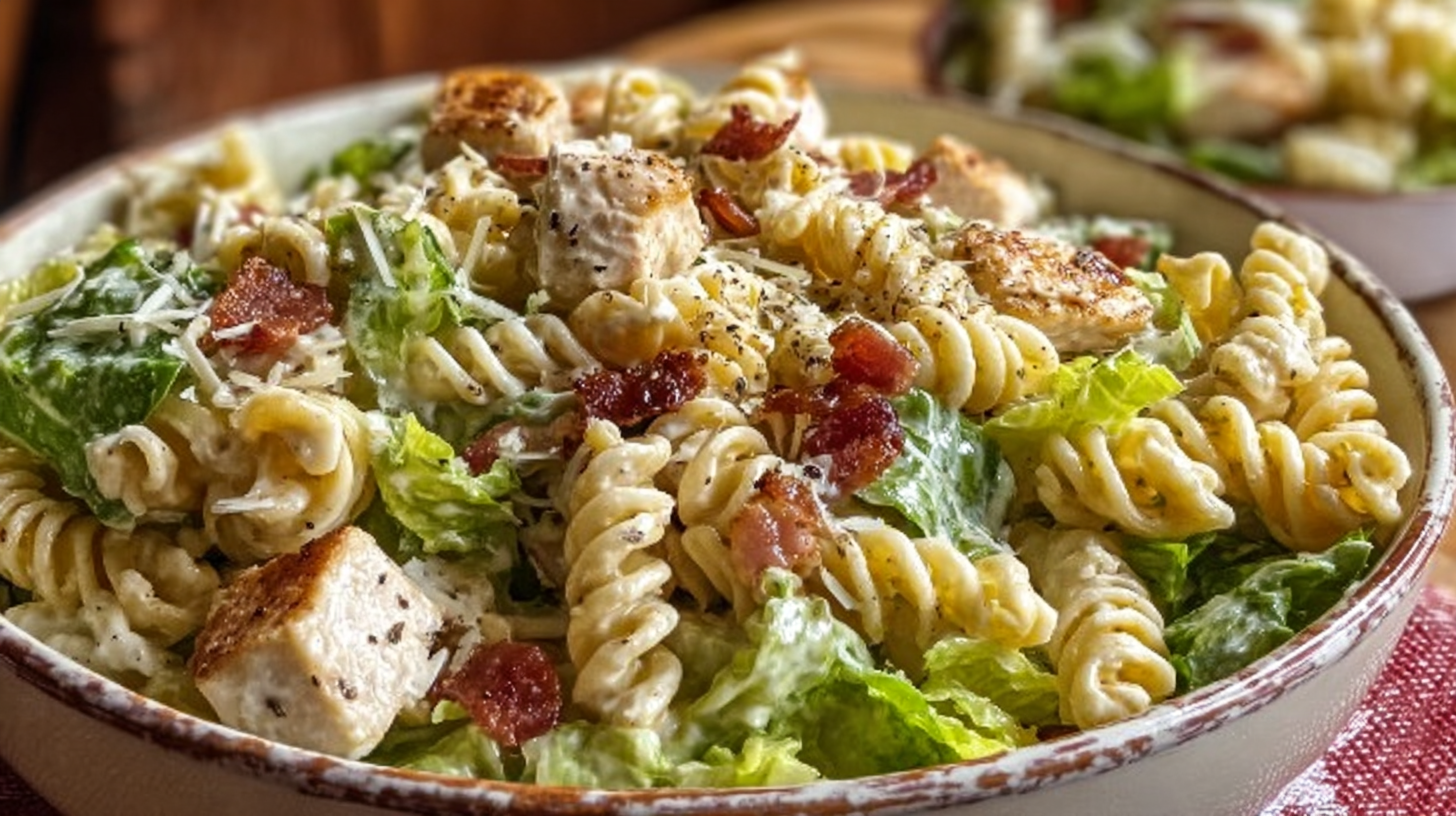 Caesar Salad Pasta Salad Recipes