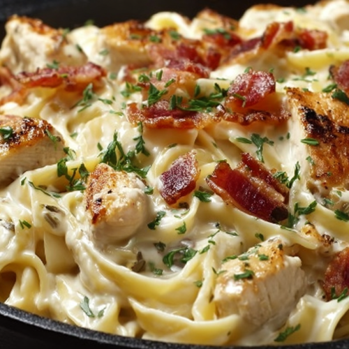 Chicken Bacon Ranch Pasta