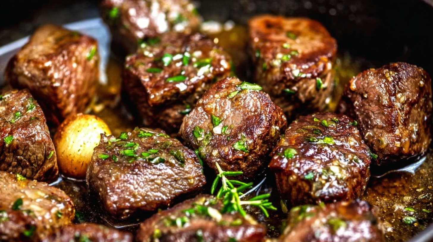 Garlic Butter Steak Bites