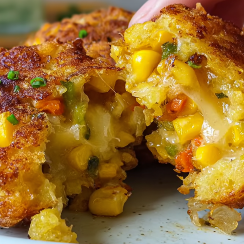 Potato And Sweet Corn Fritters