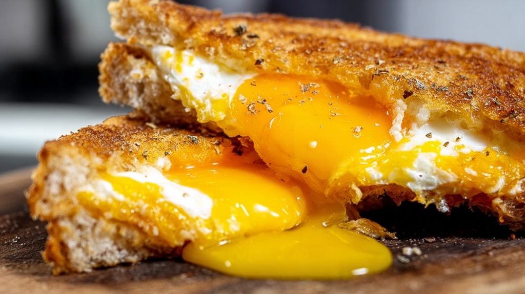 Air Fryer Egg Toast