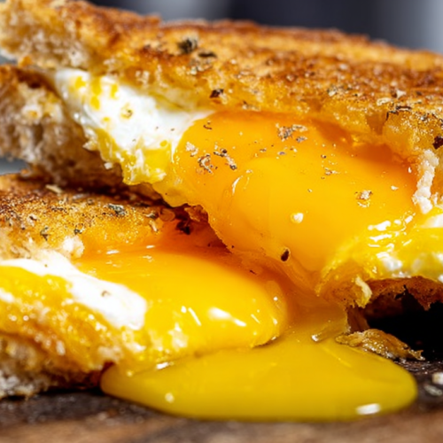 Air Fryer Egg Toast
