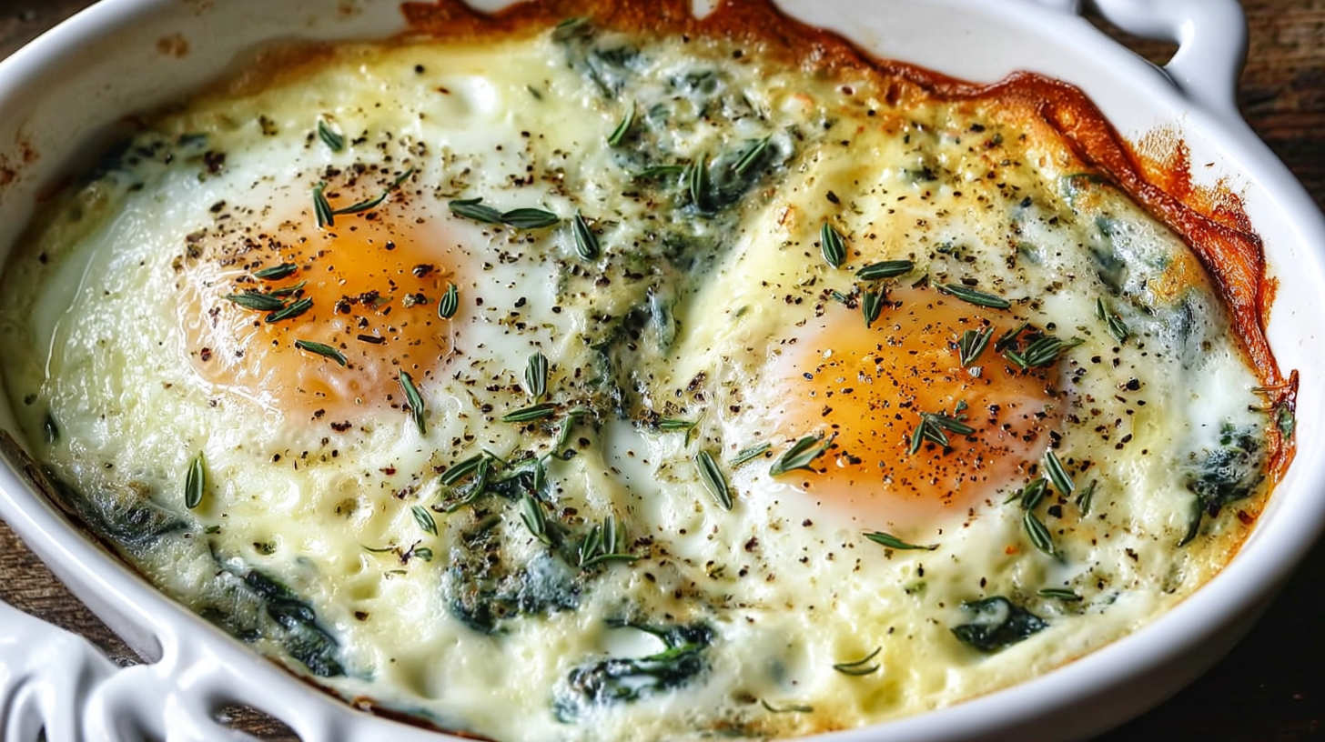 Baked French Eggs