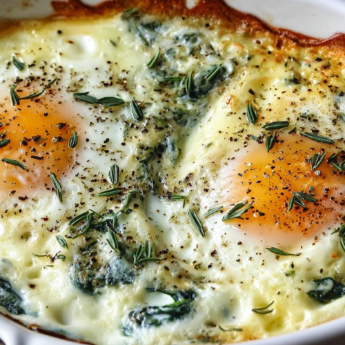 Baked French Eggs
