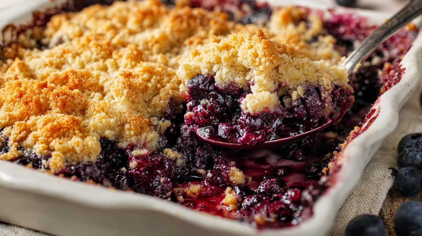 Blueberry Cobbler