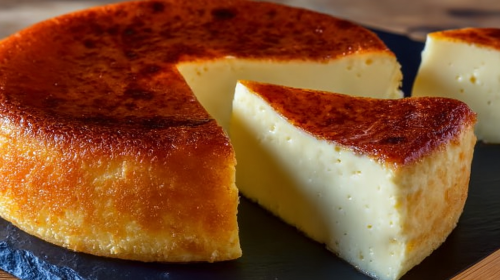 Burnt Basque Corn Cheesecake Recipe