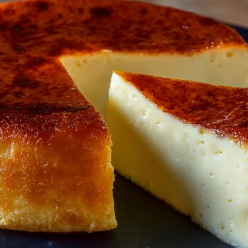 Burnt Basque Corn Cheesecake Recipe