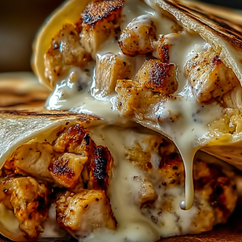 Cheesy Chicken Wrap