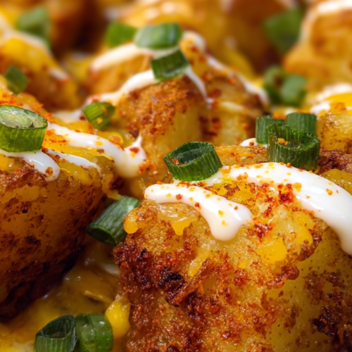 Cheesy Taco Potatoes