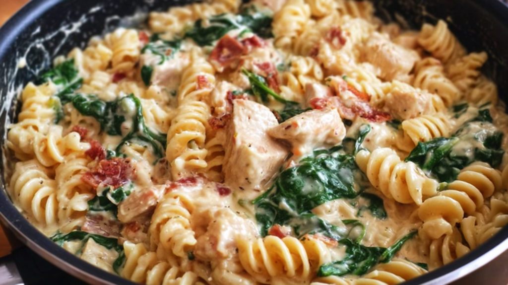 Comforting Crack Chicken Pasta