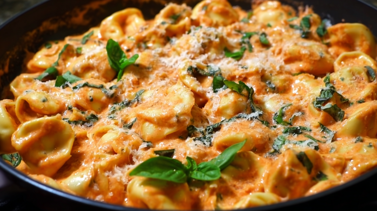 Crockpot Chicken Tortellini