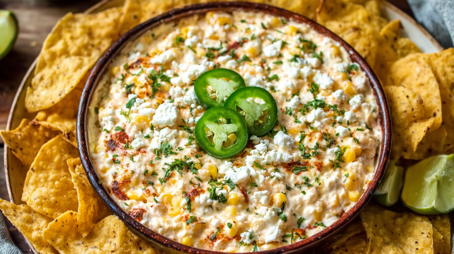 Crockpot Jalapeno Corn Dip