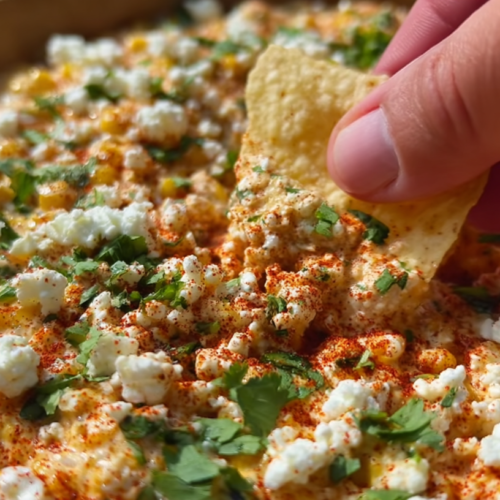 Easy Mexican Street Corn Dip With Cream Cheese