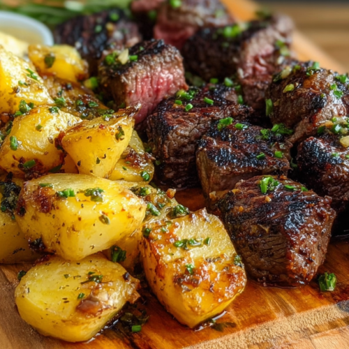 Garlic Butter Steak Bite
