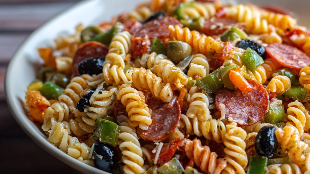 Garlic Pasta Salad