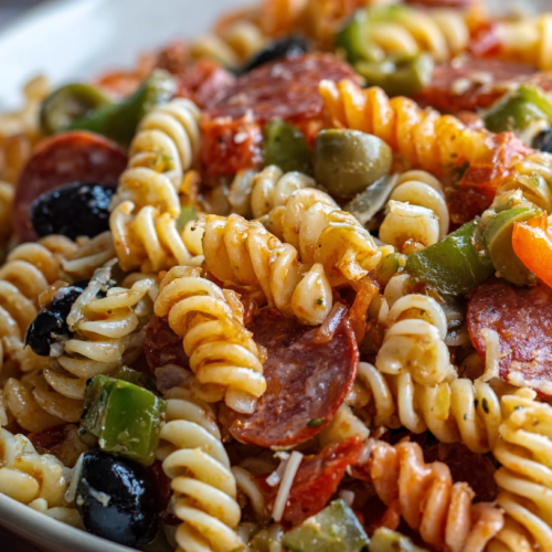 Garlic Pasta Salad
