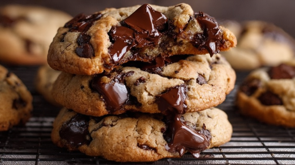 Giant Cookie With Chocolate Chips