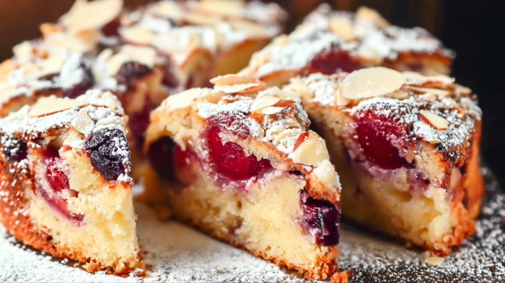 Italian Plum Ricotta Cake