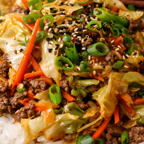 Lean Beef & Cabbage Skillet