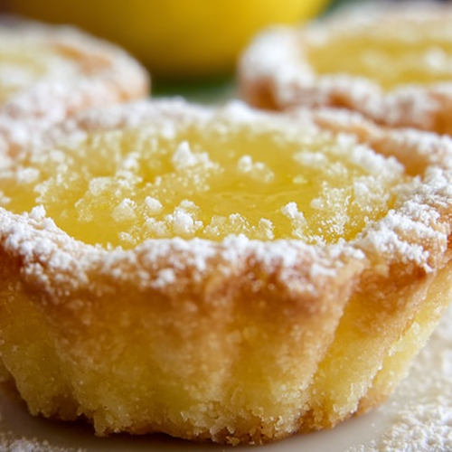 Lemon Curd Daisy Cookie Cups Recipe