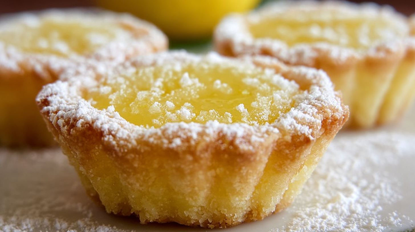Lemon Curd Daisy Cookie Cups Recipe