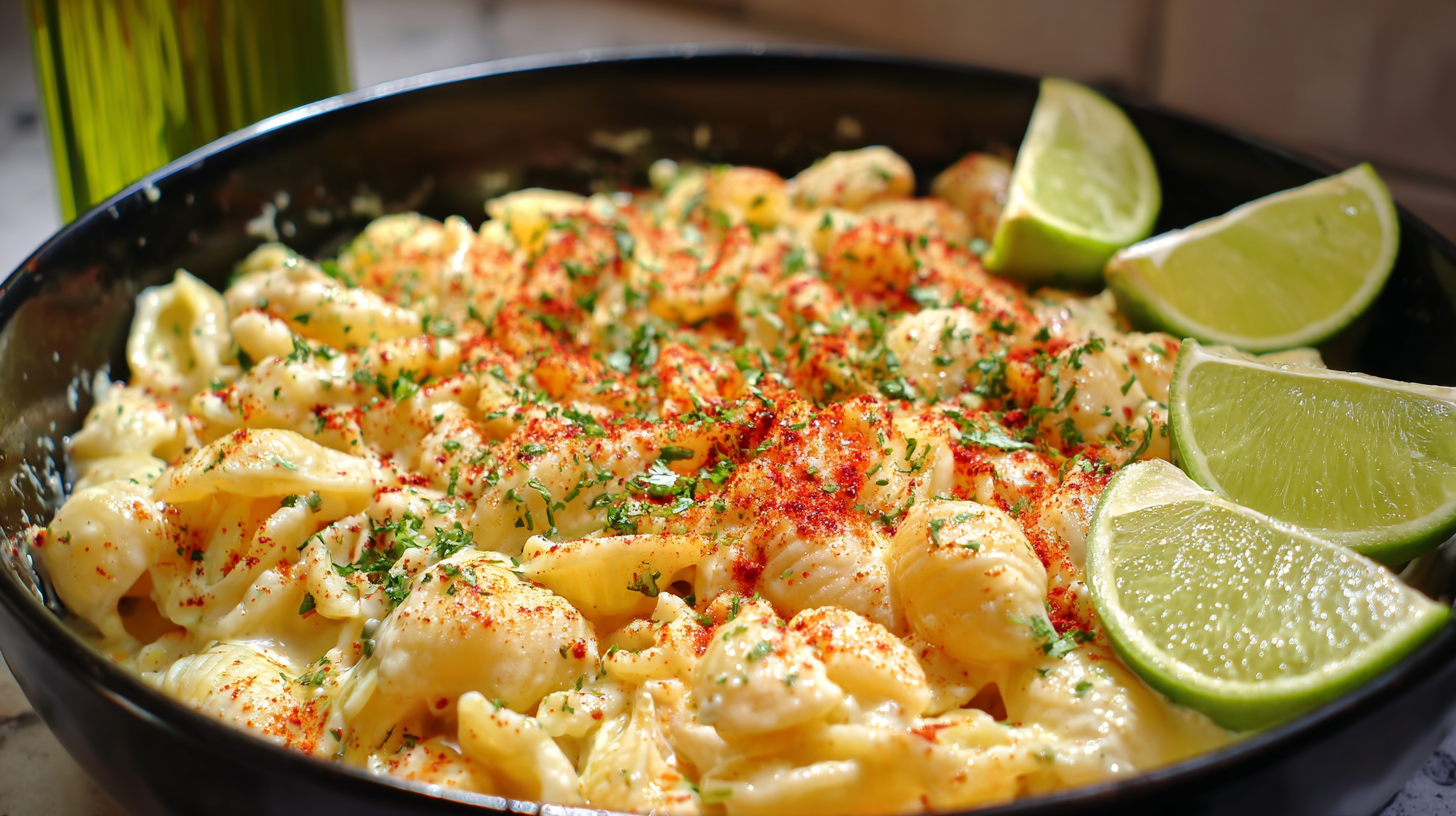 Mexican Corn Mac And Chees