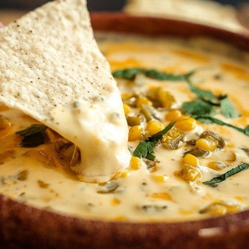 Mexican Corn Queso Dip