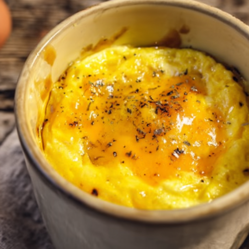 Microwave Egg Breakfast Bowl