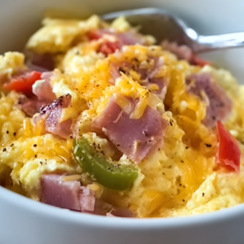 Microwave Egg Omelette In A Cup