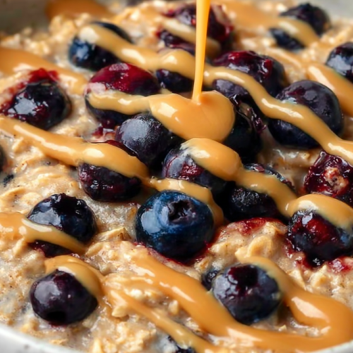 Microwave Oats + Egg Protein Bowl