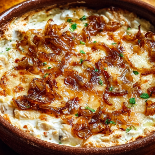 Miso Caramelized Onion Dip