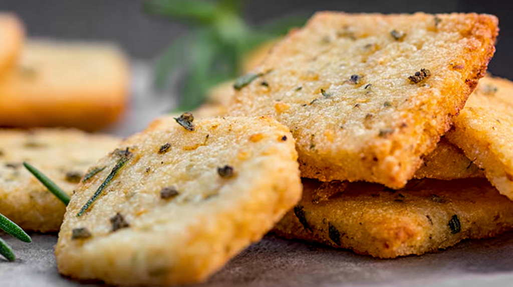 Parmesan Herb Snack Crackers