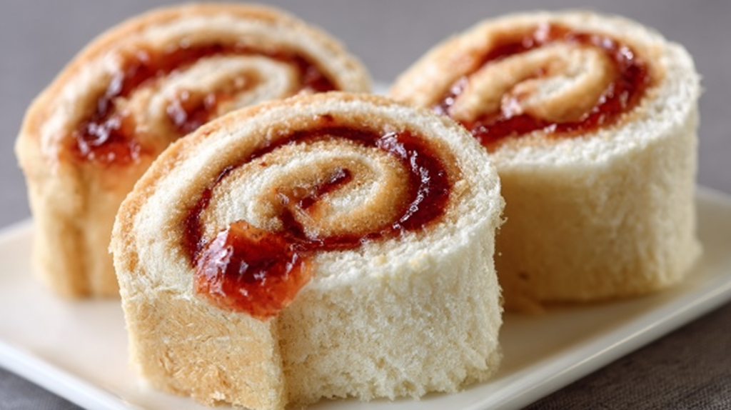 Peanut Butter & Jelly Sushi Rolls